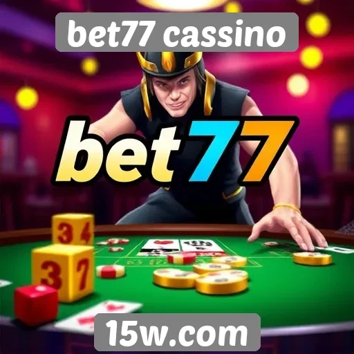 Acessibilidade e interface do site bet77 cassino